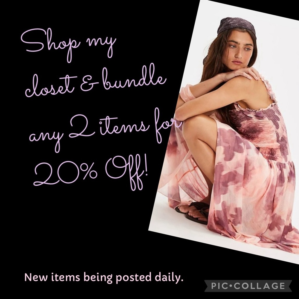 Bundle any two items and get 20% off!

New items added often